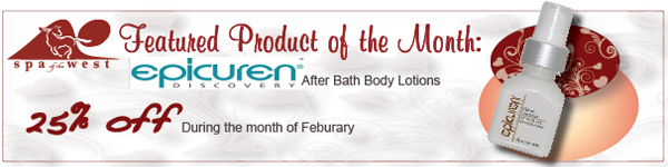 25% off all epicuren after bath lotion